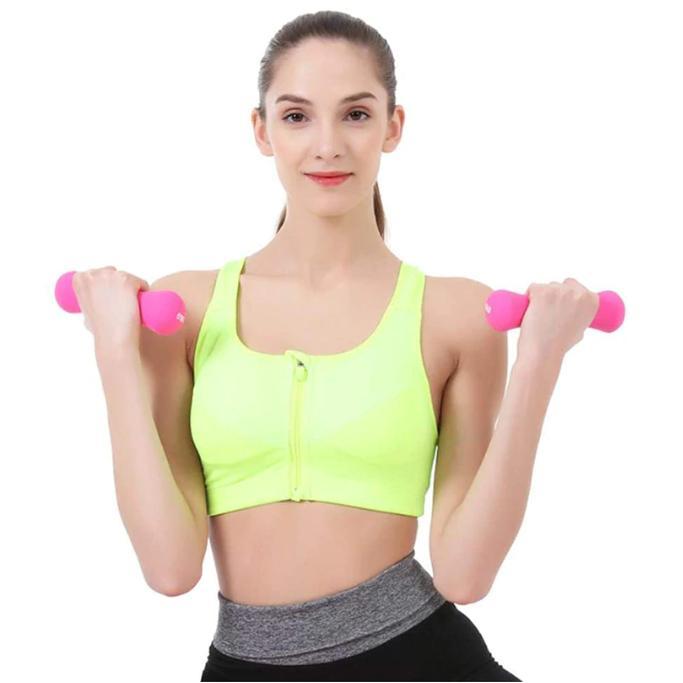 Dumble Barbell Dumbel Fitness Senam Gym Neoprene Anti Slip Macho 0.5Kg #Gratisongkir