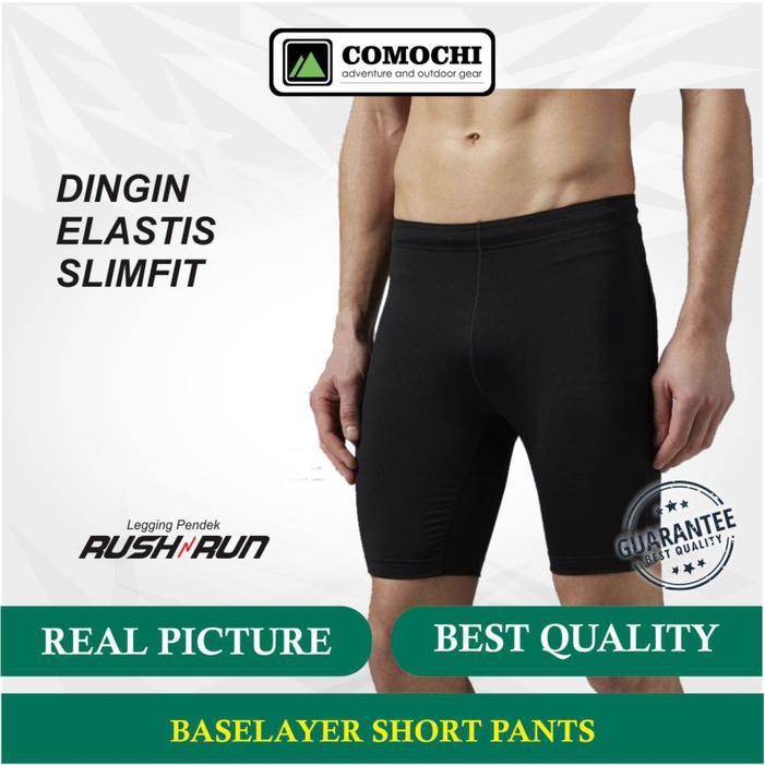 Celana Baselayer Legging Olahraga Pendek Pants Sport Strit Pria Diskon Sale