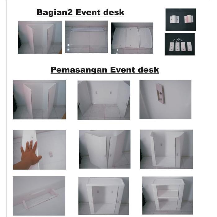 NEW!! Event desk polos tanpa printing