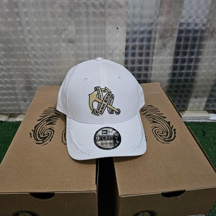 New Era Topi Baseball Gaya Pelaut Warna Putih Adjustable OSFM 9.40 baseball cap sailor club white bn