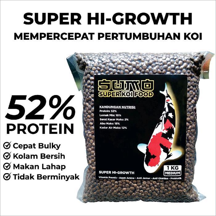 pelet PAKAN KOI SUMO HIGH GROWTH