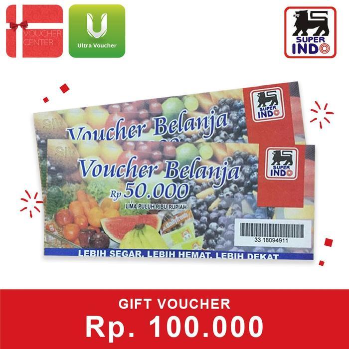Voucher Superindo Rp 100.000