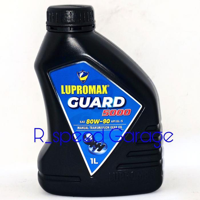 OLI MOBIL LUPROMAX GUARD 5000 SAE 80W 90 TRANSMISI MANUAL & FINAL DRIVE GARDAN 1 LITER