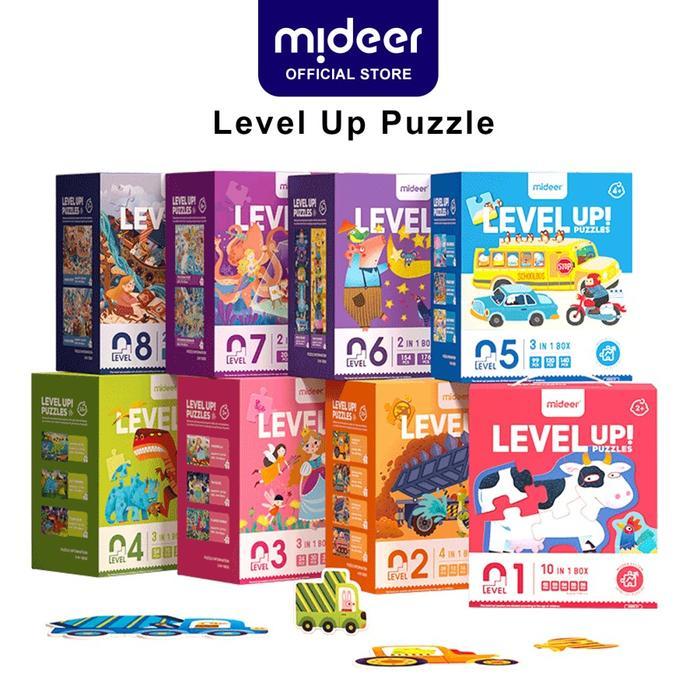 Mideer Artist Level Up Puzzle Level 4 Mainan Edukasi Anak