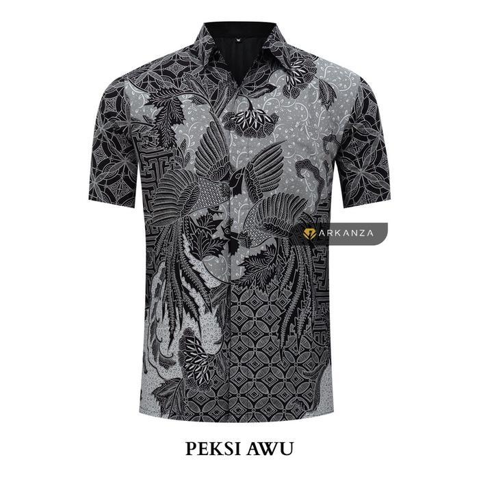 BATIK ARKANZA Motif PEKSI AWU PENDEK Full Furing Solo Laweyan