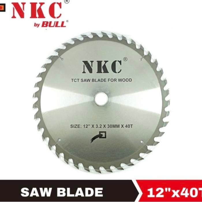 tokobryani Mata potong kayu circular saw tct saw blade 12 inch 40T NKC