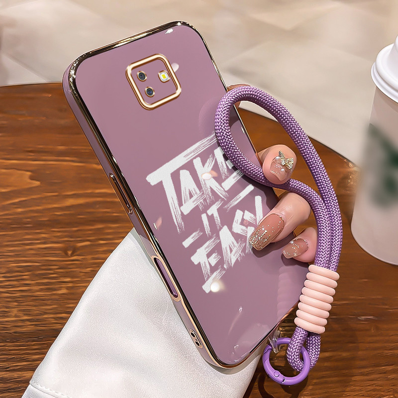 Casing Untuk Samsung Galaxy J6 Plus 2018 J6 Prime 2018 J4 4G J2 4G Case Casing pola Teks monotonik K