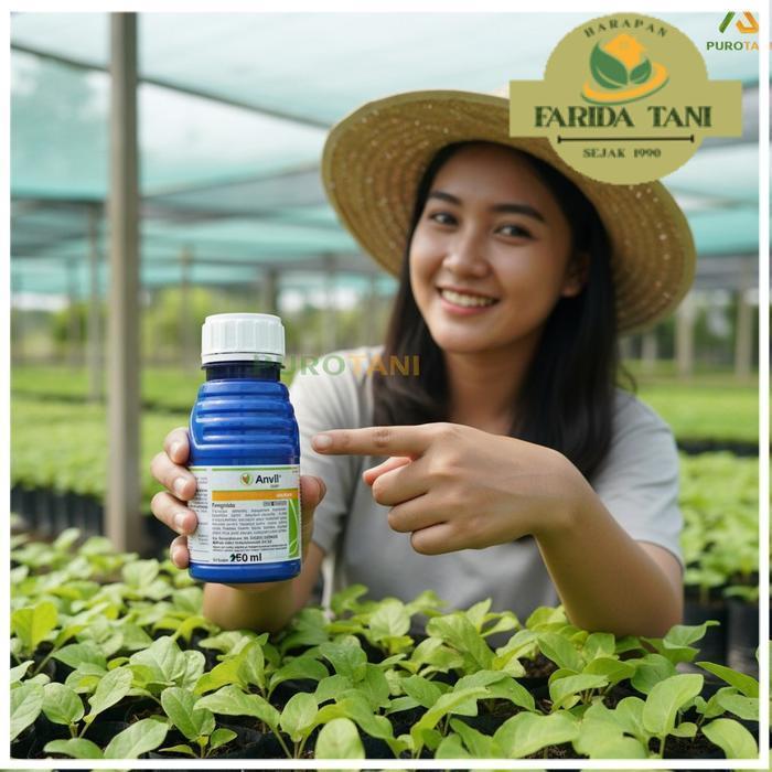 ` [ HFP Tani ] Syngenta Fungisida Anvil 50 SC 250ML Obat Segala Tanaman Sistemik