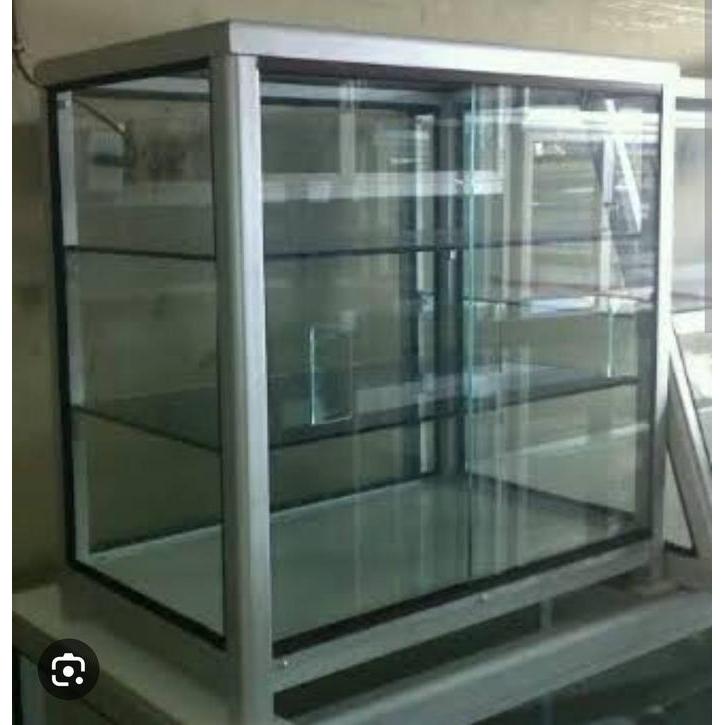 Etalase Aluminium Kaca / Etalase Rokok / Etalase Aluminium
