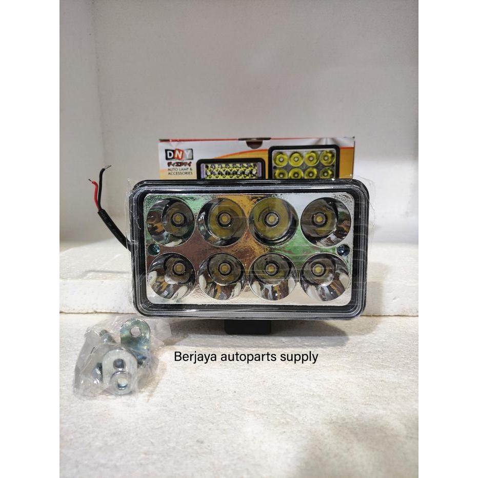 Fog Lamp / Lampu Kabut / Bemper LED Kotak Universal 12V-24V Car