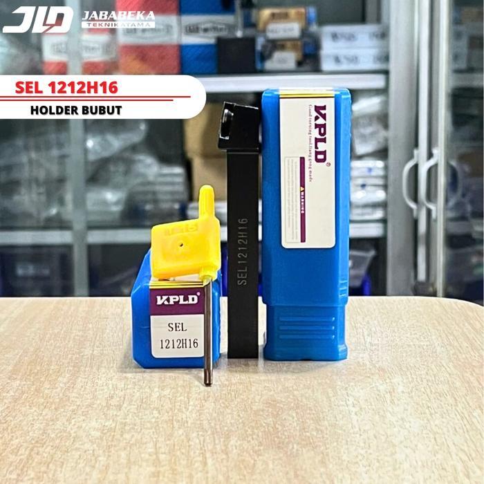 Sel 1212-16 Holder Ulir Gagang Bubut Drat Ulir Luar Insert Er 16 Pisau Bubut Ulir Luar