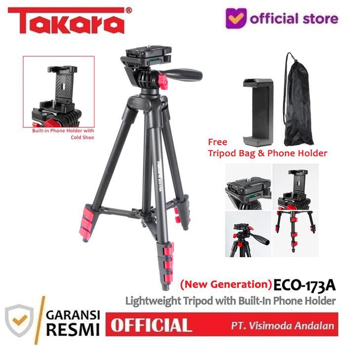 Tekno - Eco-173A, Tripod Kamera Hp Dslr + Hp Holder