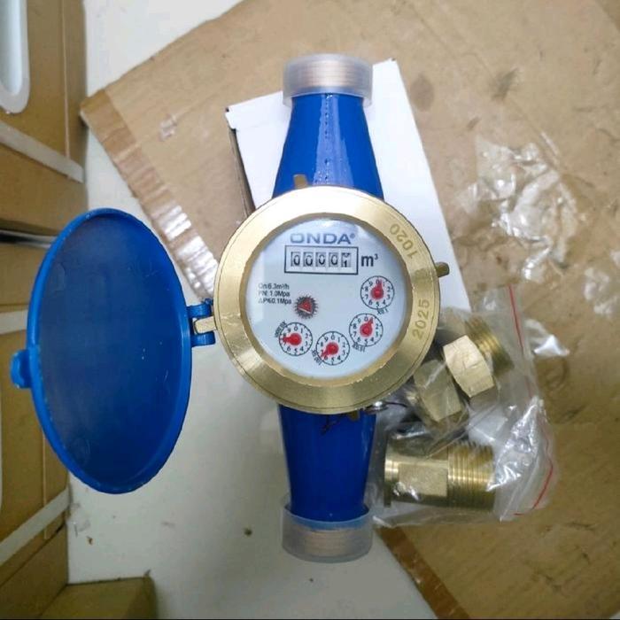 Water Meter ONDA 1 Inch Tera Resmi Meteran Air Bersih PDAM