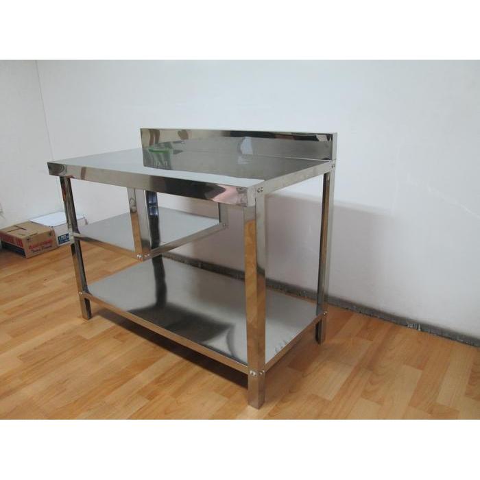 kitamani200 Meja Dapur Stainless Stell Serbaguna Merk Metalco MT1