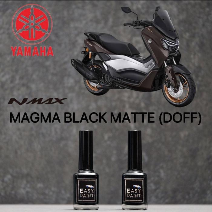Cat Oles Motor Magma Black Matte Doff Yamaha Nmax Turbo Hitam Keunguan Glitter Merah Hitam Kemerahan
