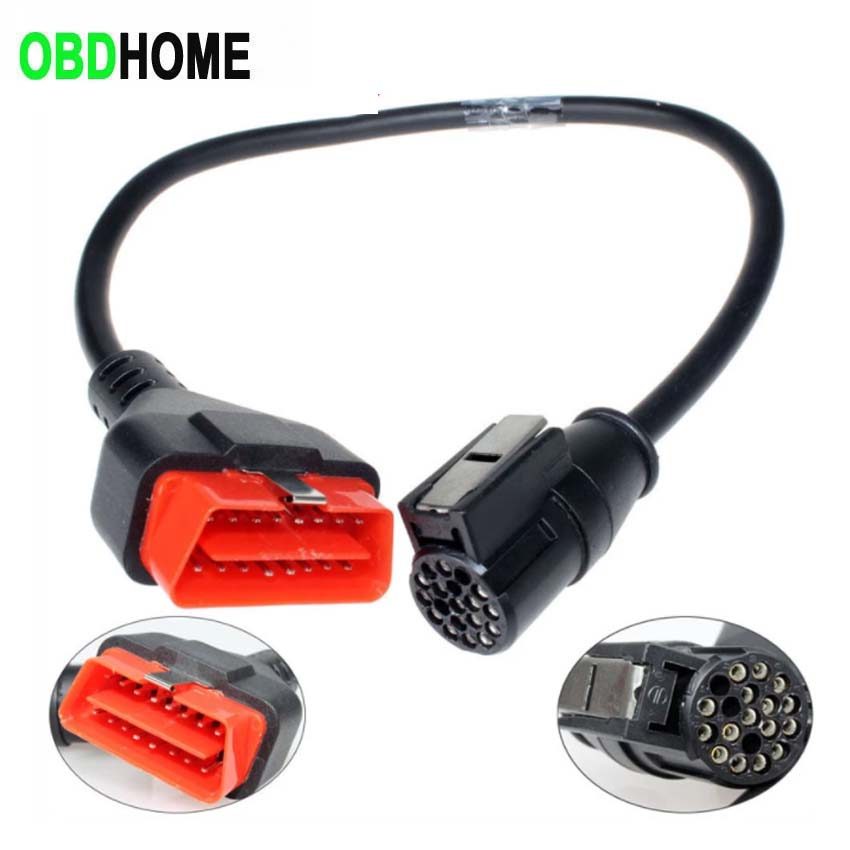 New Main Testing Cable for Renault Can Clip Diagnostic Interface OBDII 16 PIN  Obd2 16pin Connector 