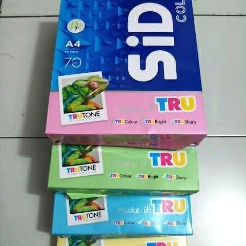 kertas hvs warna A4 70 gram sidu