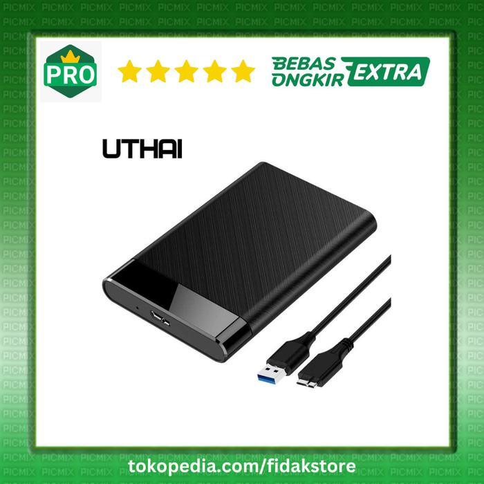 TERLARIS External SATA SSD HDD Case Enclosure 2.5 Inch USB 3.0 High Speed UTHAI