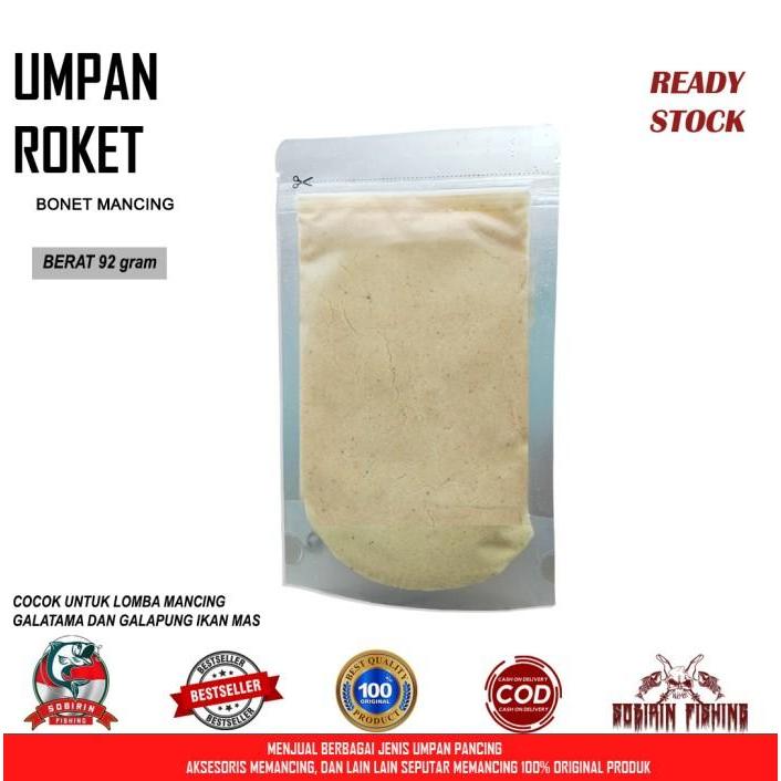 BISA COD umpan roket dekoy nusantara - umpan ikan mas bonet mancing