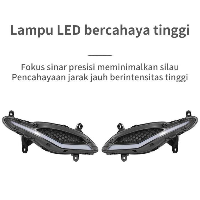 mutakin lampu alis 7 warna motor lampu senja gaban jupiter z1 pilot light jupiter 115cc 2011-2023