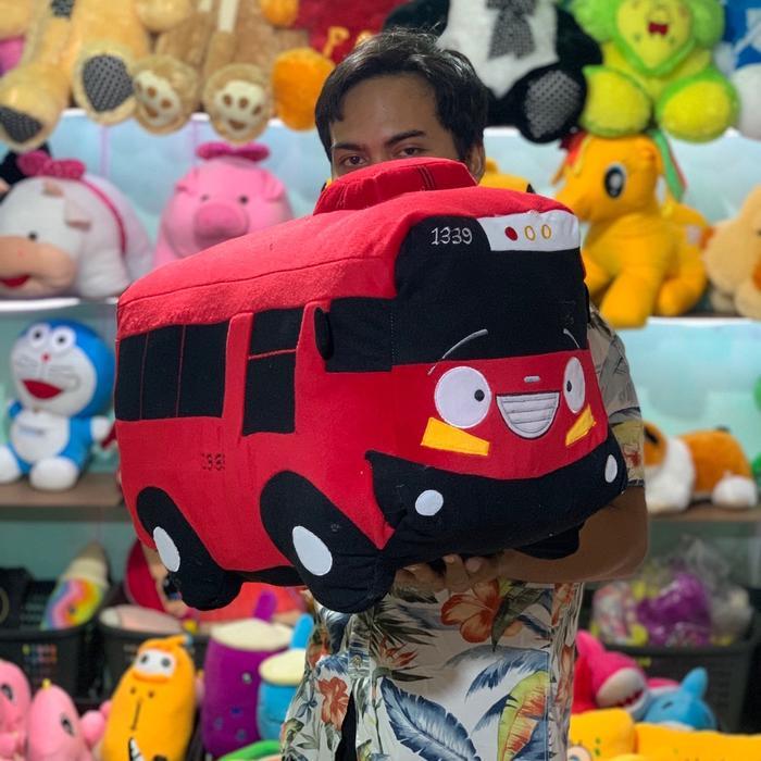 Boneka Bus Tayo Jumbo 60cm Mainan Anak Cowok Dolls ORIGINAL
