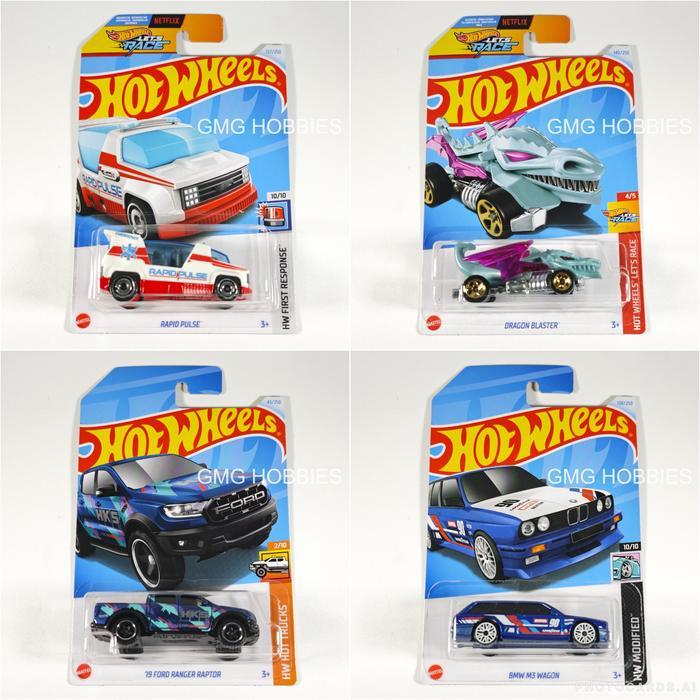 Rapid Pulse HW First Response - Dragon Blaster Lets Race - '19 Ford Ranger Raptor HW Hot Trucks -