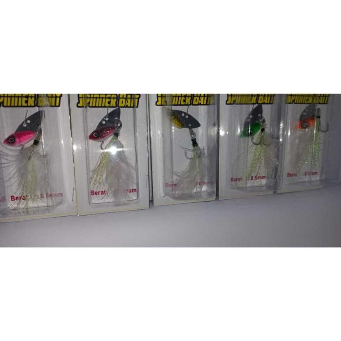 BISA COD Lure HS halfsolid Sirip Hiu umpan casting ikan gabus toman Metal