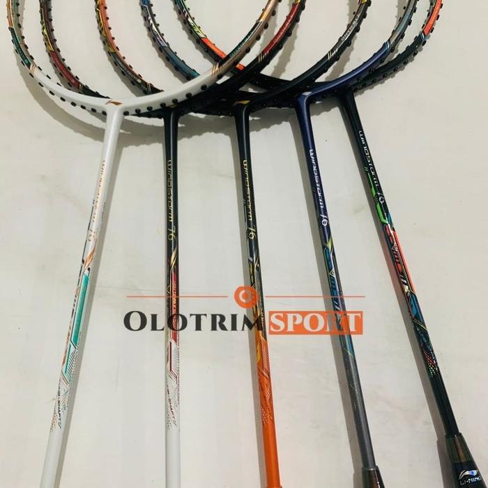 Terlaris Raket Badminton Lining Windstorm 76 5U Original