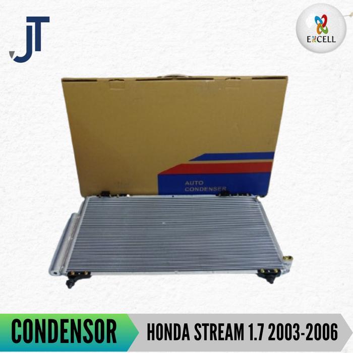 Condensor Condenser Kondensor Radiator Ac Mobil Honda Stream 1.7 1700Cc 2003-2006