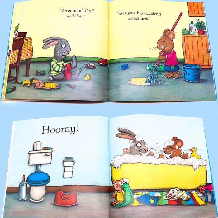 Pip and Posy book set by Axel Scheffler 1 set isi 8 buku Soft Cover