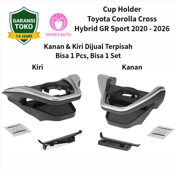TERLARIS Carmate Japan Cup Holder Toyota Corolla Cross Aksesoris JDM Interior Corolla Cross Hybrid