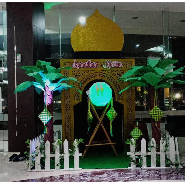 Paket Dekorasi Ramadhan / Dekor Backdrop Unta Styrofoam Idul Fitri Terlaris