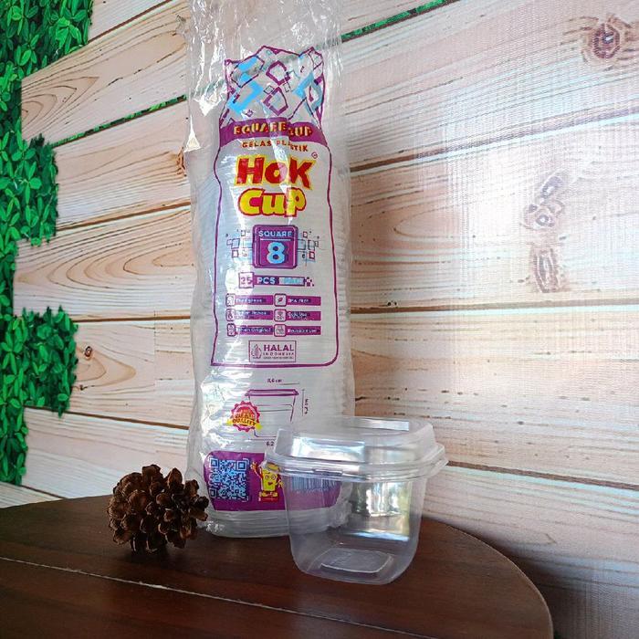 Cup Square HOK 8oz, 12oz, 16oz