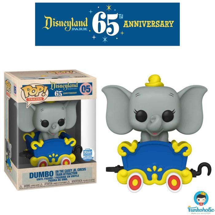 HOT SALE FUNKO POP DISNEYLAND DUMBO ON THE CASEY JR. CIRCUS TRAIN ATTRACTION 5 TERMURAH