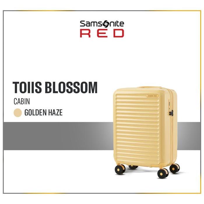 SAMSONITE RED LABEL KOPER TOIIS BLOSSOM CABIN 20 INCH - GOLDEN HAZE