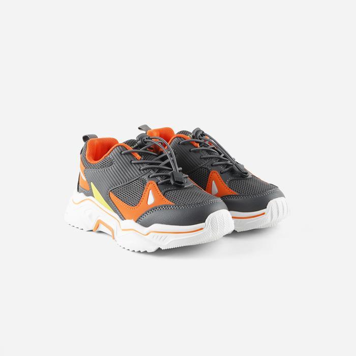 Jackson Kids Omar Sepatu Sneakers Anak untuk Sekolah dan Olahraga Model Omar 1ST Warna Abu-abu Ukura