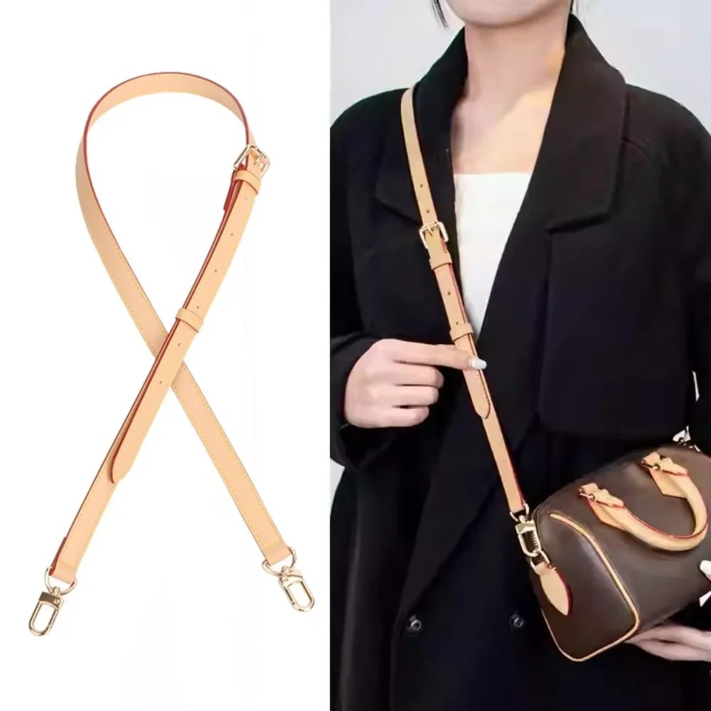 Bag Strap For LV Speedy 20 25 30 Shoulder Strap Checkerboard Bag Lining Canvas Messenger Bag With