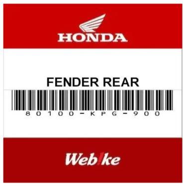Fender Rear 80100-Kpg-900 Nice 110 Honda Thailand