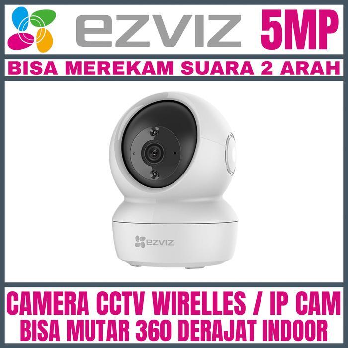 Paket CCTV EZVIZ 5MP 8 Channel 6 Kamera Wireless
