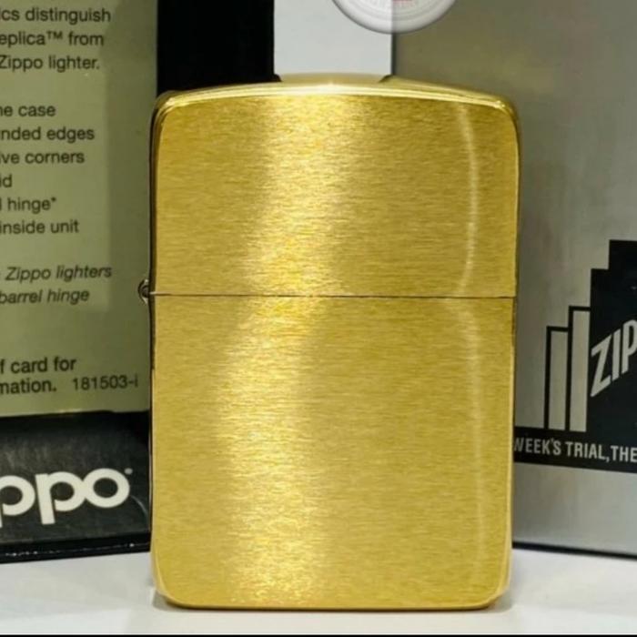 Zippo Original Replica 1941 Brass Vintage 1941B