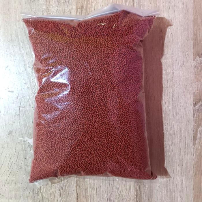 Pelet ikan baby koi 1kg - pelet ikan koi 1mm plus multivitamin mineral