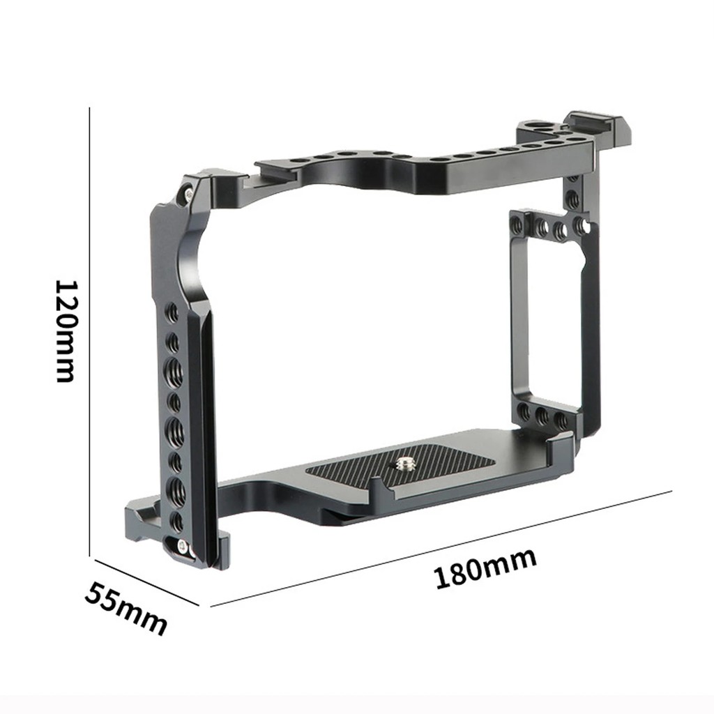 5D Camera Cage for Canon EOS 5D Mark II III IV 6D MarkII 7D MarkI Camera Rig with Dual Cold Shoes