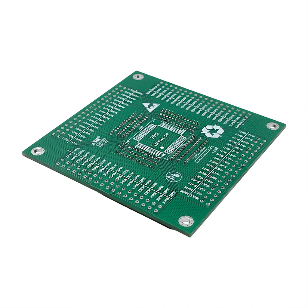 Free Ship Opentop 100%New&Original QFP144/LQFP144 spacing 0.5mm IC Burning seat Adapter testing seat