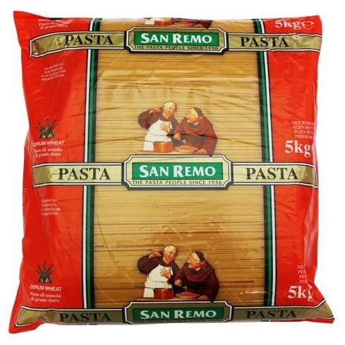 San Remo Pasta Spaghetti 5 Kg / Pasta Spaghetti