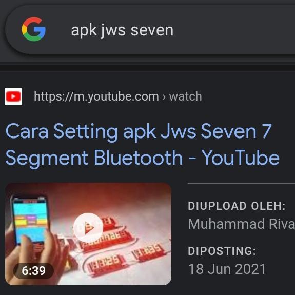 Kit Modul Jam Digital Waktu Shalat JWS 2,3/1in apk Bluetooth
