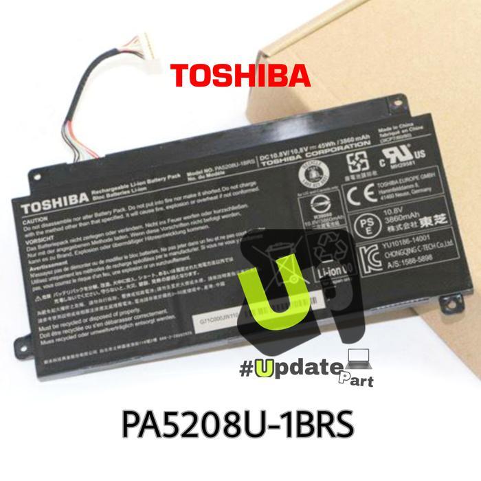 Ready Baterai Toshiba Satellite P55W E45W P55W-C5200X E45W-C4200X PA5208