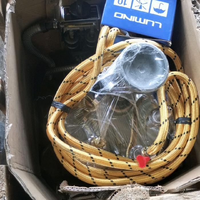 Setrika Uap Laundry kapasitas 15Liter Setrika Uap boiler tanpa Listrik - 15L 1 kepala setrika