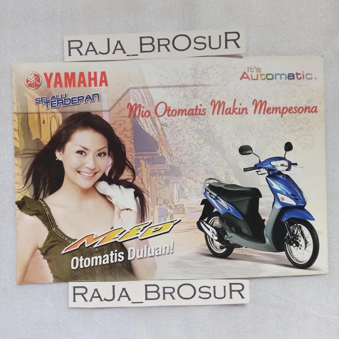 Poster brosur katalog flyer Yamaha Mio Sporty AL115S 2006