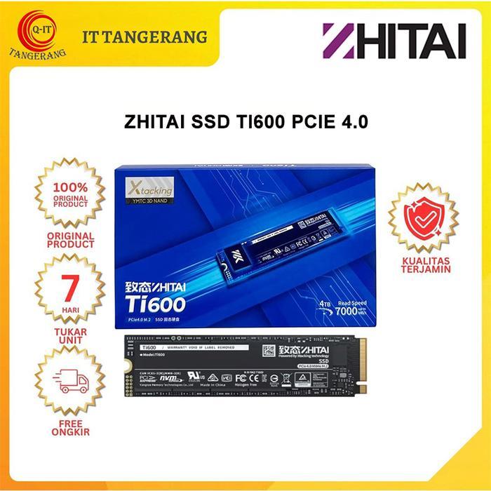 ZHITAI SSD TI600 500GB / 1TB PCIE 4.0