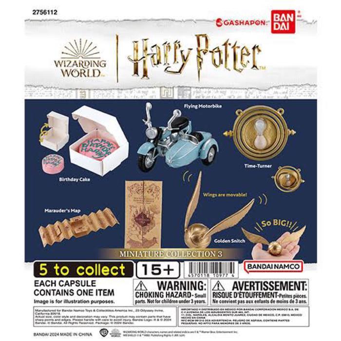 HOT SALE HARRY POTTER MINIATURE COLLECTION GASHAPON MINI FIGURE AKSESORIS HARRY POTTER CAPSULE